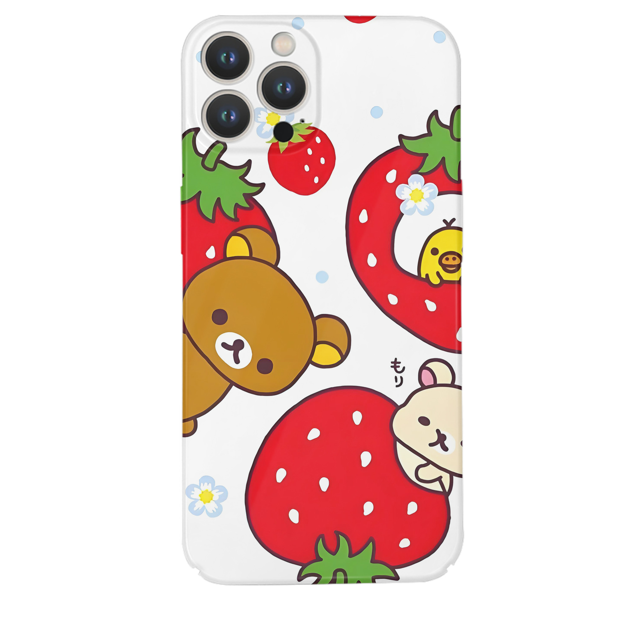 （画像用） リラックマ リラックマ キイロイトリ Rilakkuma Korilakkuma Kiiroitori 【iPhone 14シリーズ対応】ハードケース